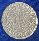 1541 Germany Prussia Groschen   Circulated   Silver   Albert   Free Shipping
