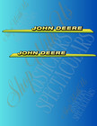 John Deere Decals Vinyl Stickers 325  335 Or 345 Tractor Lawn Hood Premium Set 2