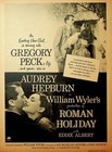Gregory Peck And Audrey Hepburn In Vintage  roman Holiday  Movie Ad 1953