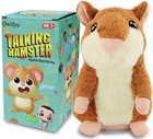 Talking Hamster  Interactive Stuffed Plush Animal Talking Toy Cute Sound Effe   