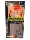 Xl Hanes Premium X Temp Performance Tagless Boxer Briefs Men s 3 Pack Regular