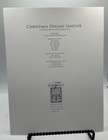 The Drawn Thread Christmas Dreams Sampler Counted Cross Stitch With Beads