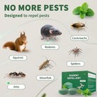 Mouse Rodent Repellent  24 Pack Peppermint Oil To Repel Mice And Rats    Works For