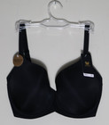 Wacoal 853281 Ultimate Side Smoother Contour Bra High Rise Black 30g New W  Tags