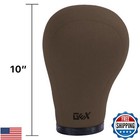 Gex 20 -24  Canvas Cork Wig Block Mannequin Head For Wig Making Drying Stylin