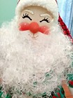 Large Old Vintage  Santa Claus Doll Elf Primitive Standing 27  Tall