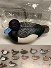Jett Brunet 2019 Ducks Unlimited Lesser Scaup Duck Miniature Decoy Figurine New