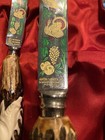 Anton Wingen Jr  Solingen Rostfrei Stag Horn Vintage Flatware Set With Case