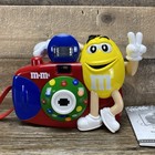Vintage M ms Yellow Peanut Character 35mm Film Camera Toy Flash Works Tested