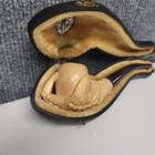 Vintage Sms Eagle Claw Meerschaum Pipe With Case Beautiful Piece