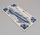 Holland America Line Ss Rotterdam Farewell Cruise Tile Royal Goedewaagen 1997
