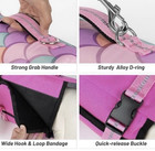 Cyeollo Dog Life Vest Jacket  Pet Safety Pink Float Swimming Pool Vest Float