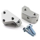 Knock Sensor Relocation Bracket Kit For 1997-2007 Gm Gen Iii Ls V8 Engines Ls1