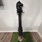 Antique Cast Iron Horse Head Column Hitching Post - Farm Garden House D  cor