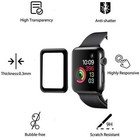 Tempered Glass Full Cover Screen Protector For Apple Watch Series 1 2 3  38  42 