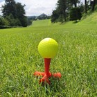 Flexible Rubber Golf Tees  Multi-height Tripod Design  Pack Of 2