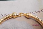 Gift davldyurman 18kgold  Twisted Cable Diamondbracelet