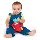 Bright Starts Sesame Street Elmo Cozy Coo Soothing Bpa-free Pacifier   Plush Toy
