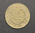 1944 Costa Rica 25 Centimos