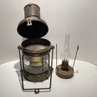 Antique Anchor Nautical Ship Lantern Lamp 14 H X 6 5 W - Heavy