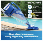 Pool Blaster Centennial Cordless Pool   Spa Vacuum- Li Capacity Handheld