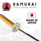 Nikken Samurai Sword Letter Opener  Miniature Japanese Katana  Kondo Isami