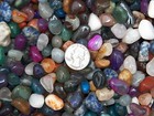 3000 Carat Lots Of Size  4 Tumbled Polished Gemstones   A Free Faceted Gemstone