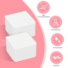 Nail Polish Remover  Lint Free Wipes 540pcs Acetone 540pcs  White