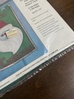 Vintage Bucilla Christmas Needlecraft Felt sequin Wall Hanging Kit   Kit  8327