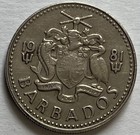 Barbados 25 Cents 1981 - Morgan Lewis Sugar Mill