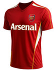 Rhinox Arsenal Fc Red Jersey Official Licensed Front Logo Soccer Shirt Adults