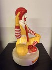 Vintage 1970 s Ronald Mcdonald Toy Plastic Coin Bank   7  Tall