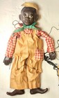 Rare Vtg Effanbee 14    Wood   Composition Marionette Puppet Named Lucifer Doll 
