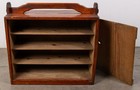 Antique Japanese Wood Handmade Portable Box For Tea Ceremonies And Lacquerware