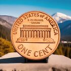 1972-s Us Lincoln Memorial Cent Red Bu From Original Roll Fast S h W tracking