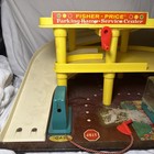 Vintage Fisher Price 1970 s Little People Parking Ramp Service Center Garage 930
