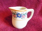 Vintage Lamberton Scammell 3  Floral Restaurant Ware China Individual Creamer