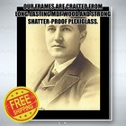 Thomas Edison 8x10 Framed Autograph Rare Photo Signature Reprint Fast Ship