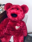Rare Ty Beanie Buddies Buddy Xl 42    Valentina Plush Jumbo Teddy Bear With Tag