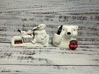 Lot Of 2 Vintage Coca-cola 3-d Refrigerator Magnets With Polar Bears 1995   1996