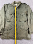 Vintage Us Army Jacket Men Small M-1950 Field Coat 50s Military Green Korean War