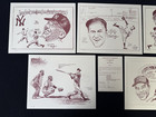 Artist Bill Gallo    a Look Back    Limited Edition Lithographs Lot Of 18  mantle 