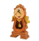 Disney Parks Beauty   The Beast Set Lumier  Cogsworth Clock  Mrs Potts   Chip