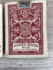 Cambric Quality Squeezer No  35 Angel Back  13 C1903 Boxed Playing Cards 52 52