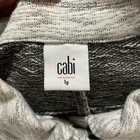 Cabi Nwt Gray Cream Heathered Jacket Blazer Women   s Size Large