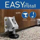 4 Pack Heavy Duty Leveling Feet Ideal For Desks  Tables  Shelving Units  Cabi