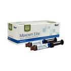 Kerr 33872 Maxcem Elite Self Etch Adhesive Resin Cement Syringe 2 pk Clear 5 Gm