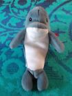 Ty Beanie Baby  echo  Dolphin Plush 6  Blue