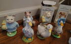 Vintage Lot Of 18 Beatrix Potter Figurines Royal Albert England F  Warne   Co