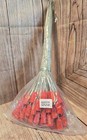 100 Pcs Steel Security Cable Seals Numbered Tamper Proof Security Tags  Red Pull